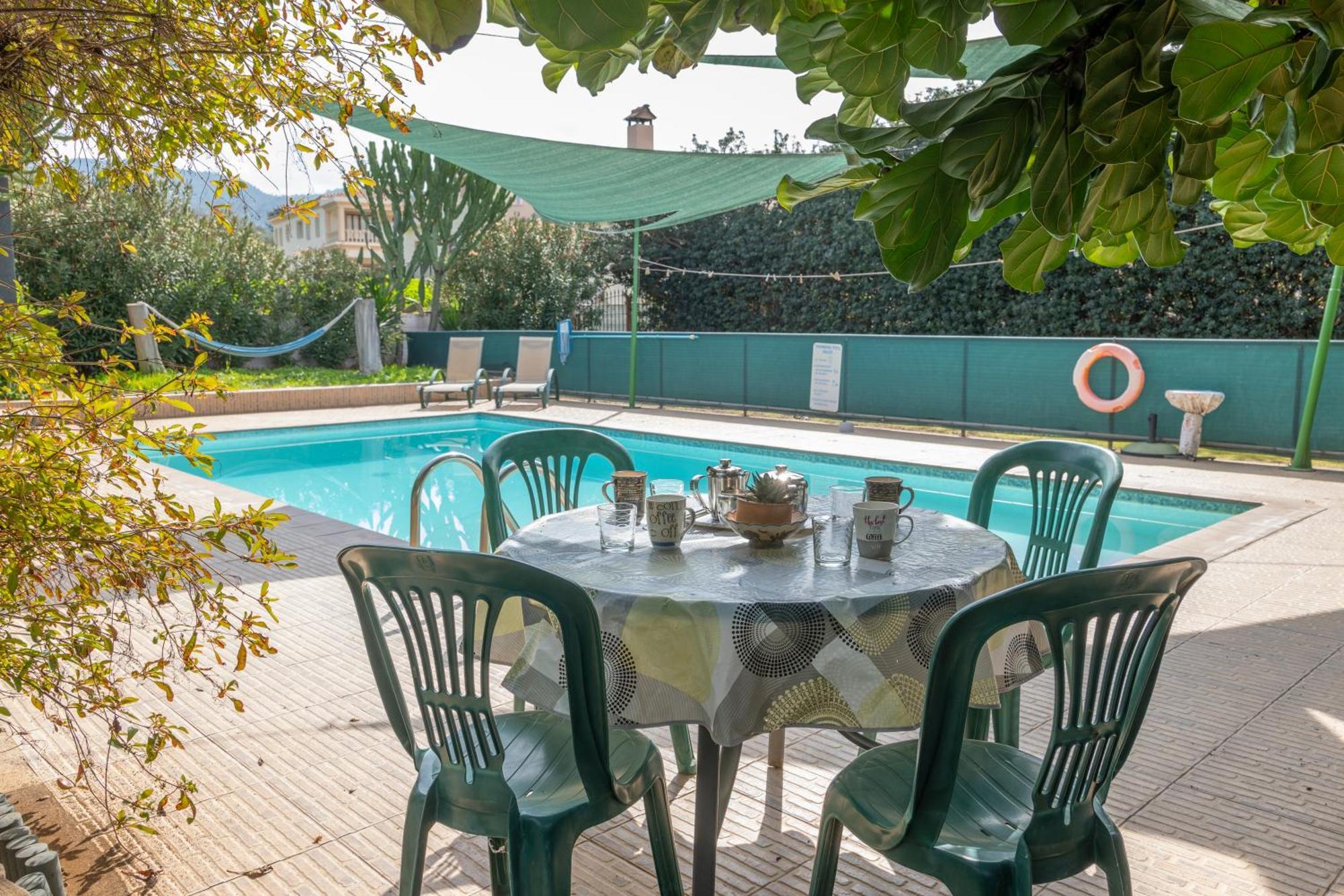 Spiti Damianos Villa Beachfront Помос Екстериор снимка